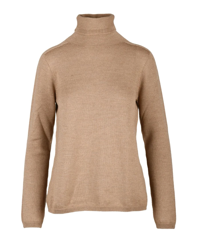 

Шерстяной свитер высокого качества, Швеция Max Mara, коричневый