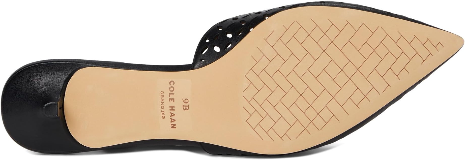 Балетки Cole Haan Gilda Pumps, цвет Black Perforated Leather — фото 3