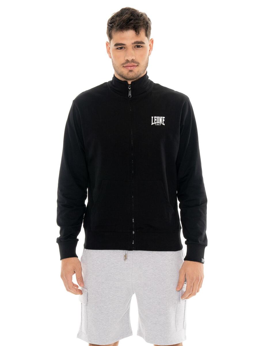 

LEONE 1947 APPAREL Мужская толстовка на молнии из нечесаного хлопка Leone HJ