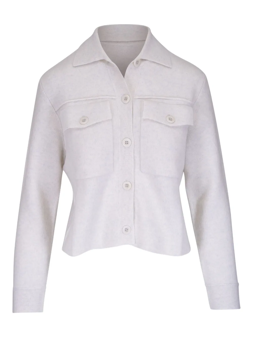 

Кашемировая рубашка Kinross Cashmere, нейтральный