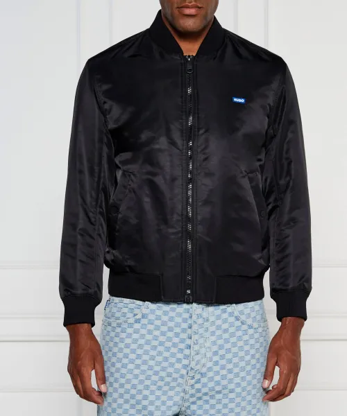 

Бомбер Regular fit Hugo Blue, черный
