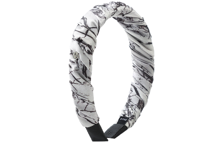 

Повязка на голову Women's ELLE, серебро feather серый