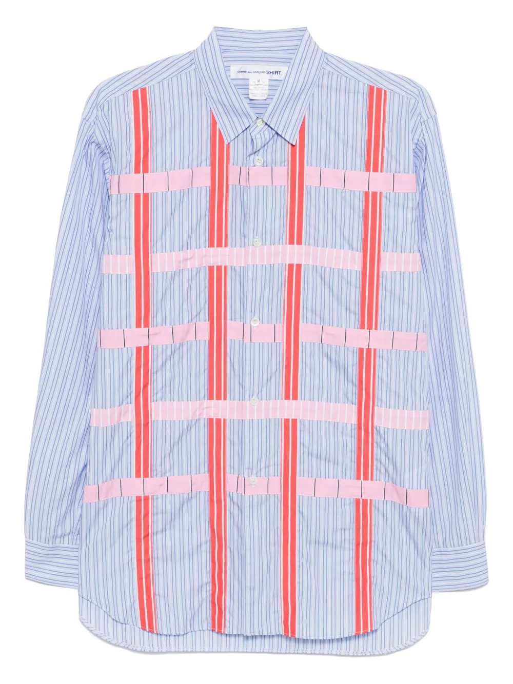 

Рубашка в полоску Comme Des Garçons Shirt, синий