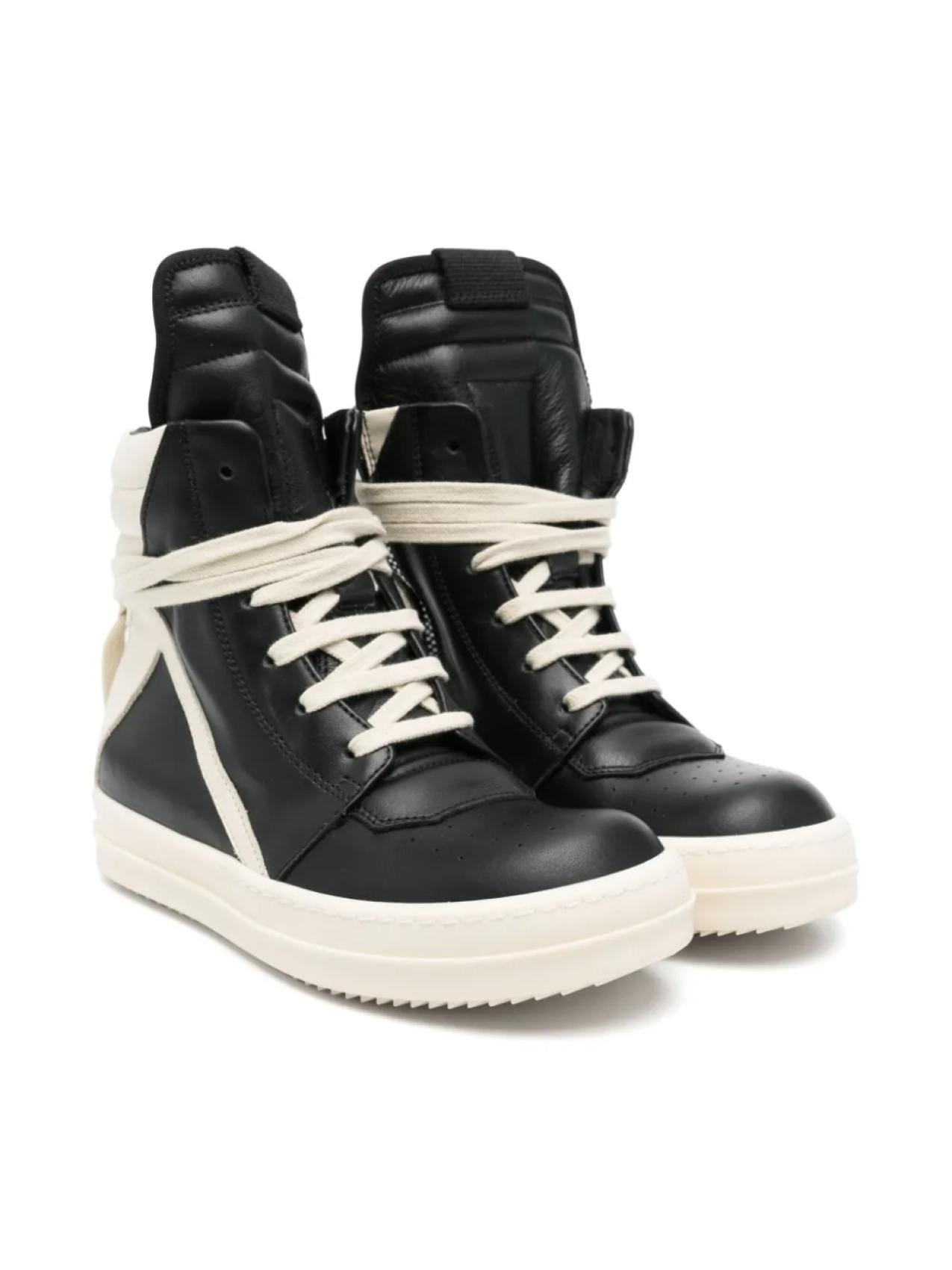 

Rick Owens Kids кроссовки Geo Baskets, черный