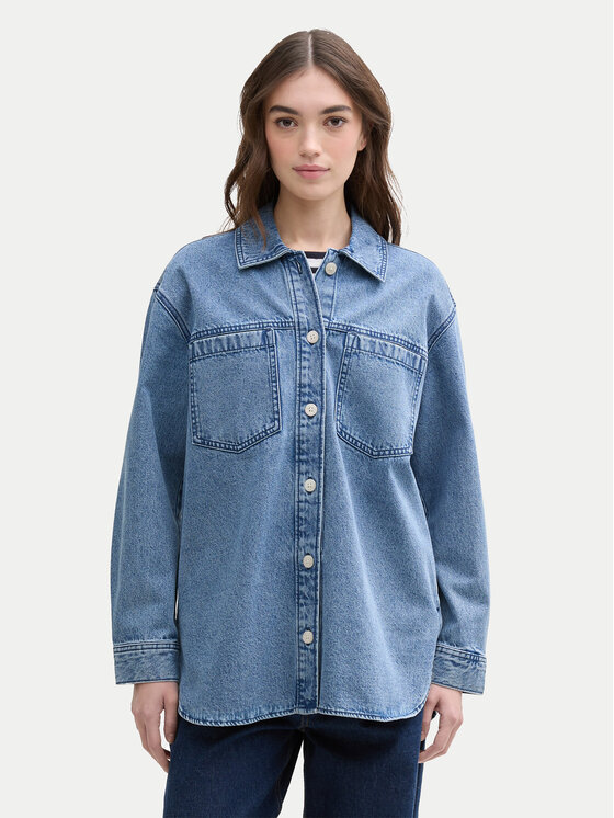 

Джинсовая куртка обычного кроя 1045967 Tom Tailor Denim, синий