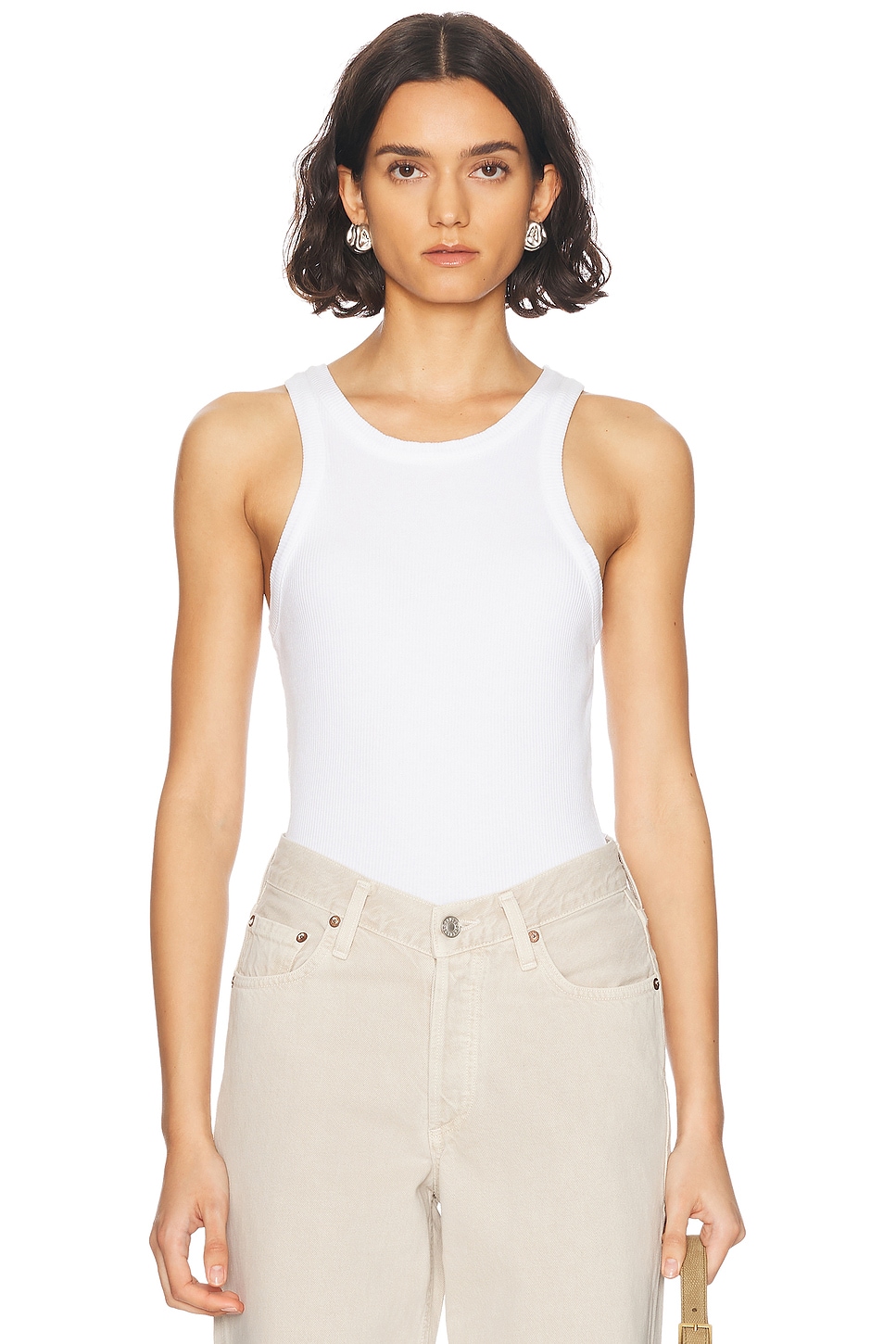 

Топ Rayne Tank Agolde, White