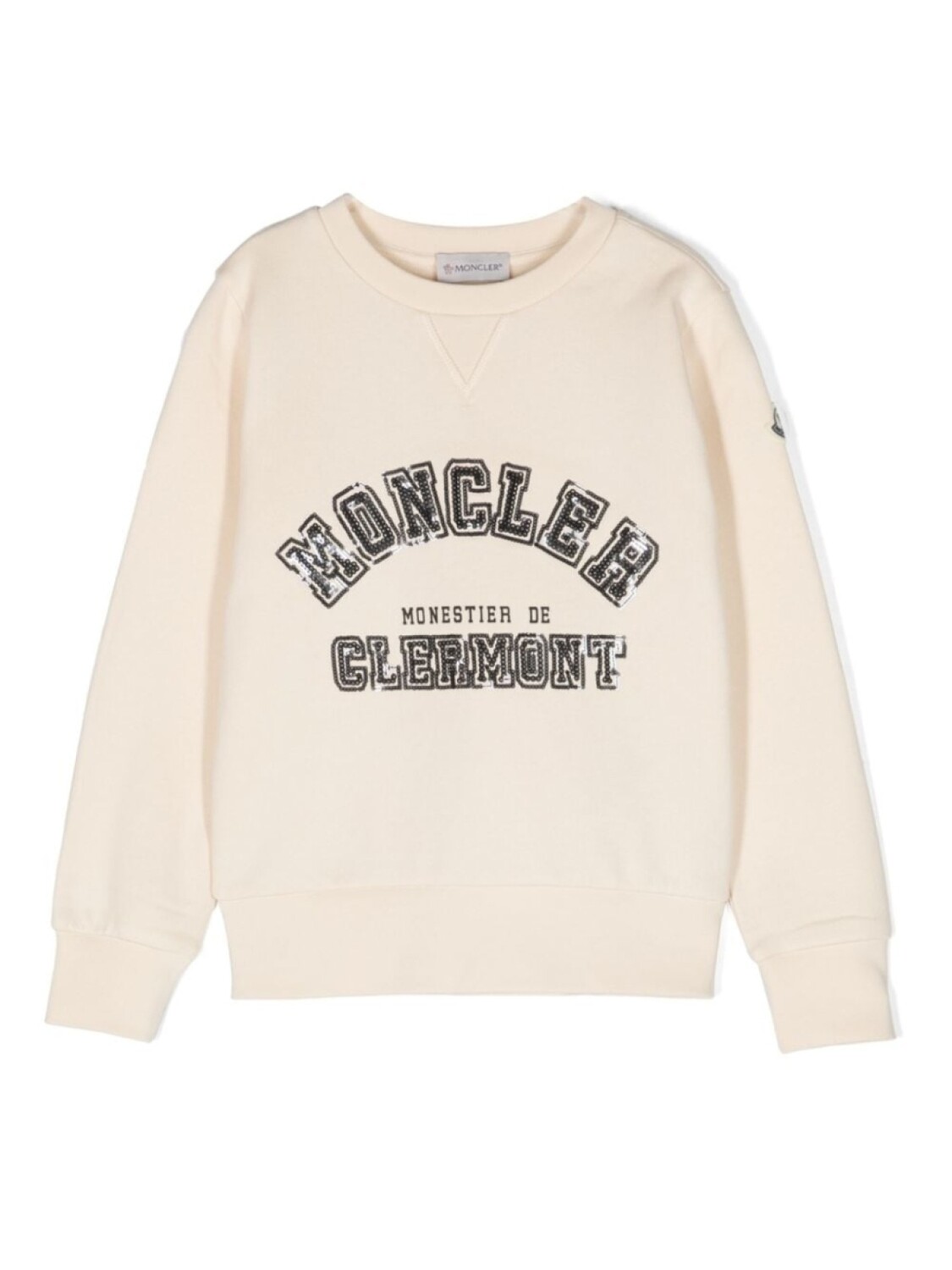 

Толстовка с логотипом Moncler Enfant, бежевый
