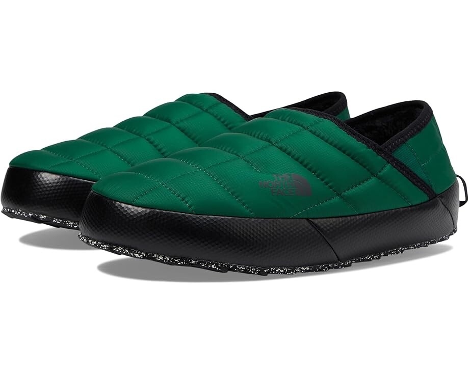 

Тапочки The North Face ThermoBall Traction Mule V, цвет Evergreen/TNF Black