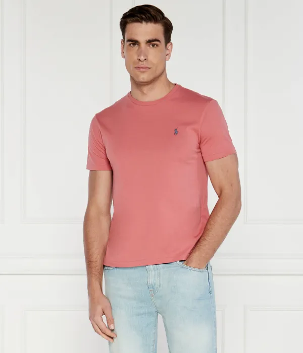 Футболка Slim fit Polo Ralph Lauren, красный — фото 3