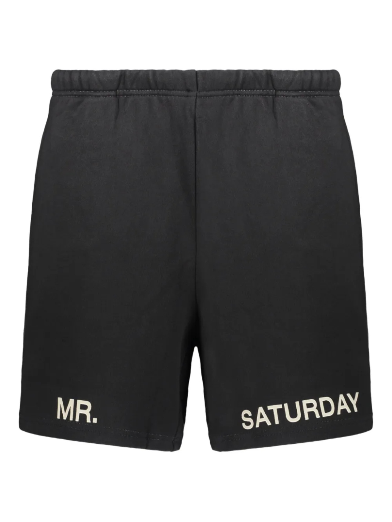 

MR. SATURDAY шорты с завязками на талии и логотипом, черный