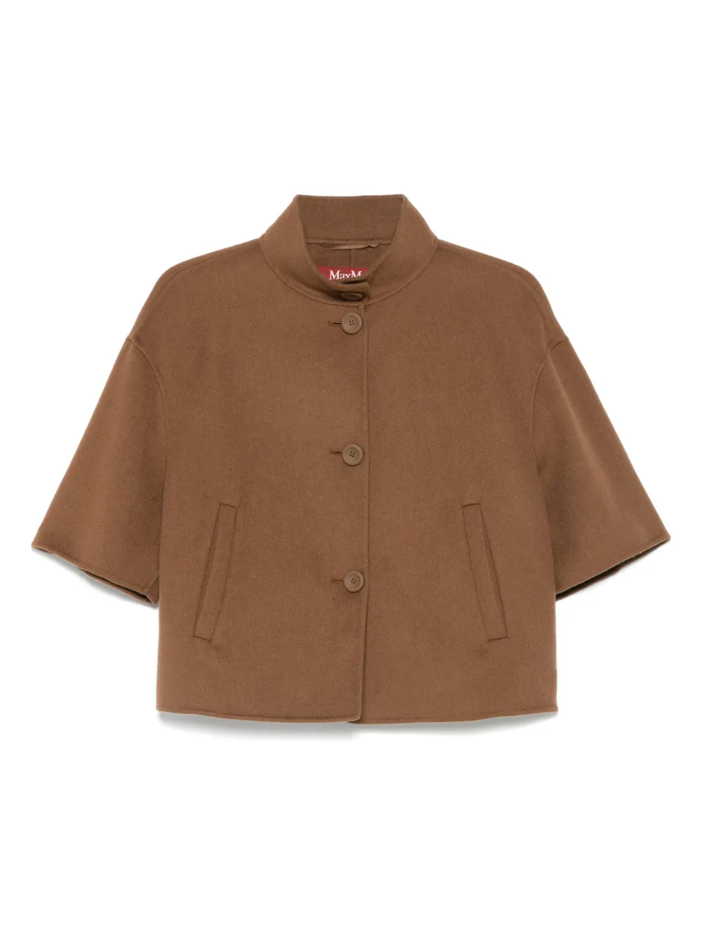 

Жакет из смесового кашемира MAX MARA, коричневый