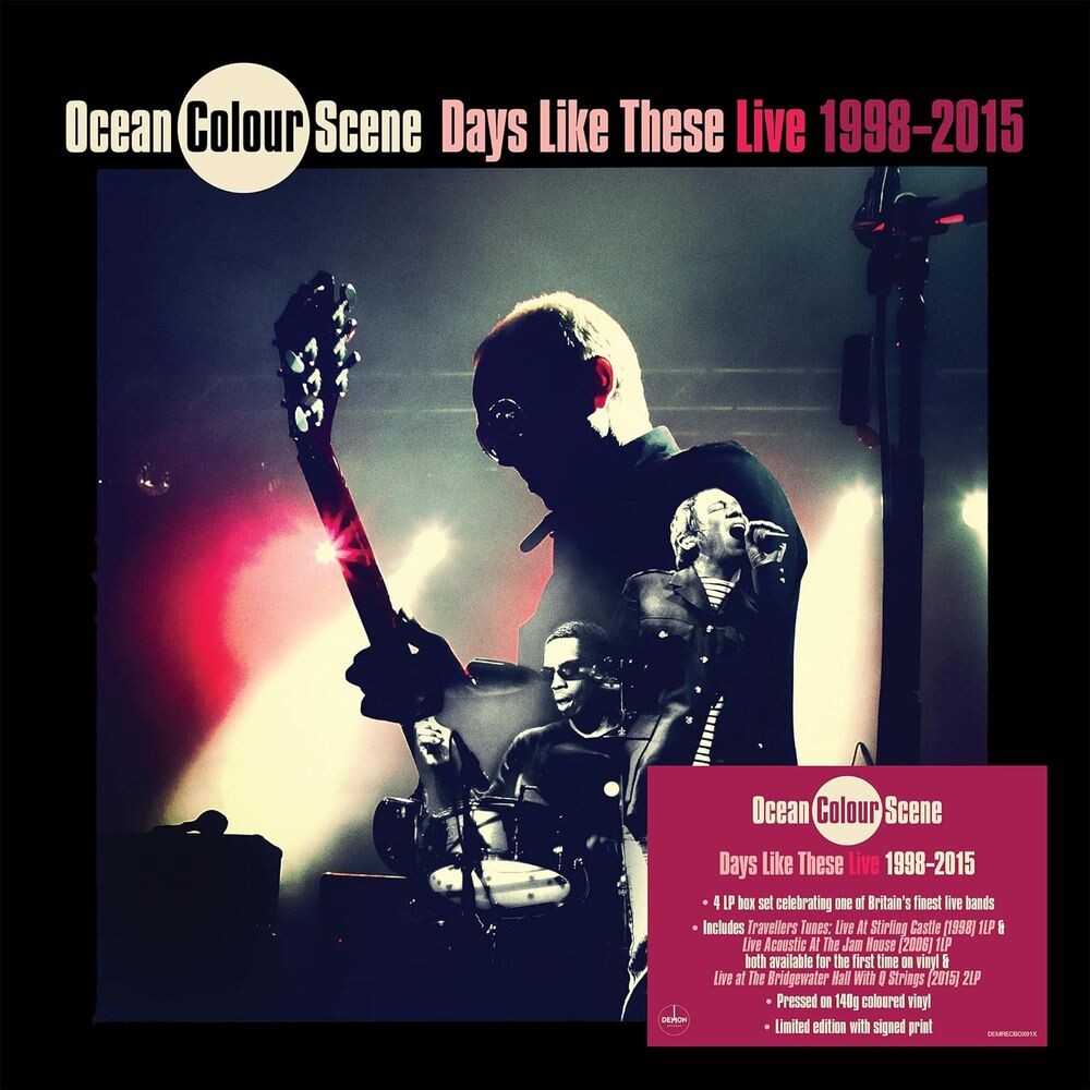 

Виниловая пластинка LP Days Like These: Live 1998-2015 [Box Set] [Autographed Color Vinyl] - Ocean Colour Scene