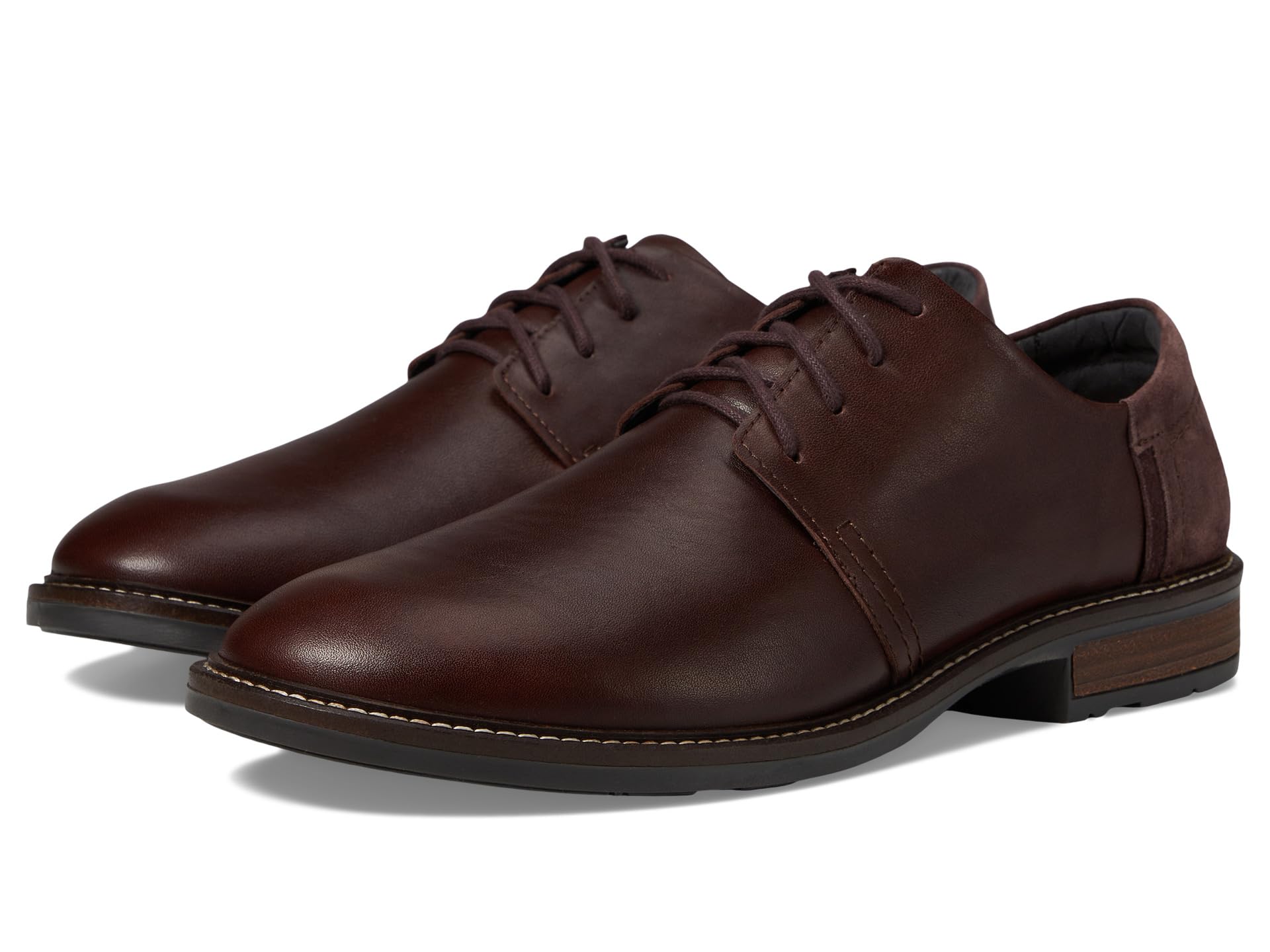 

Оксфорды Naot Chief, Cordovan Leather/Cordovan Suede