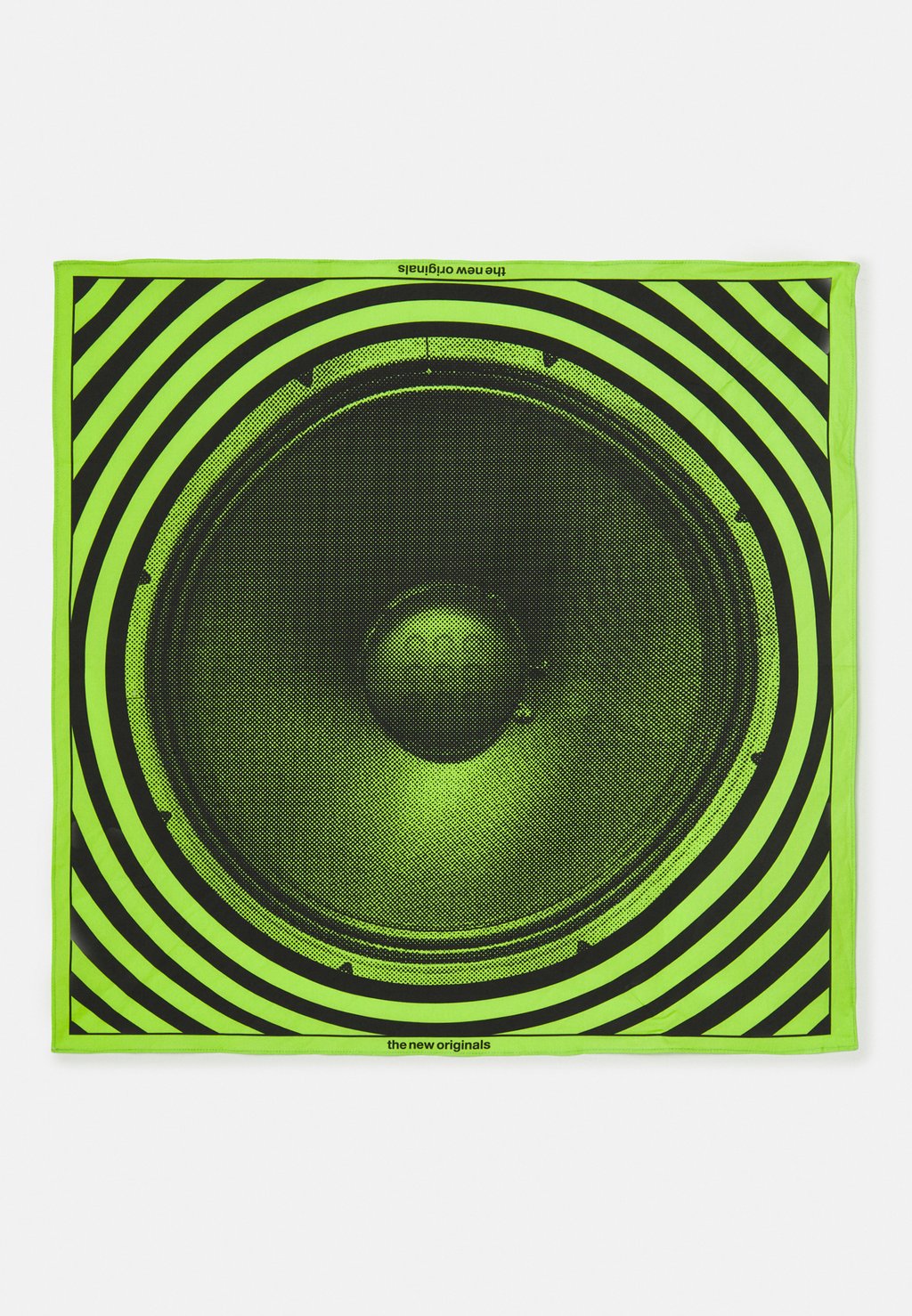 

Шарф SPEAKER BANDANA UNISEX The New Originals, неоновый зеленый