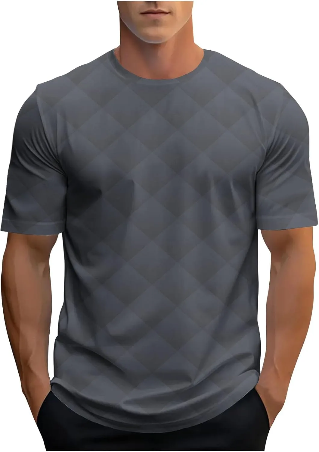 

Футболка с коротким рукавом для мужчин Gradient Graphic Tee Sdeycui
