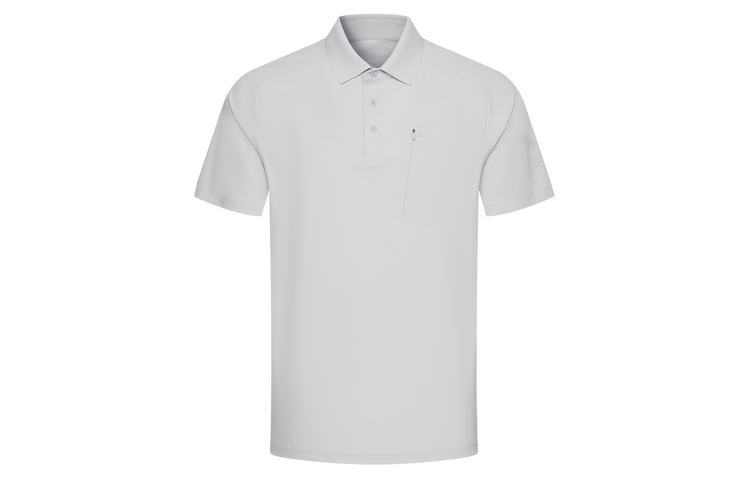 

Поло Dualis мужское DESCENTE, светло-серый