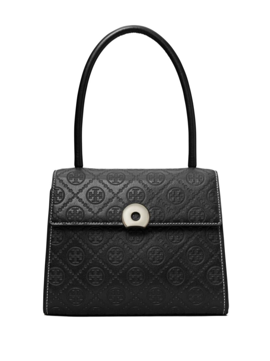 

Tory Burch маленькая сумка-тоут Deville с монограммой T Monogram, черный
