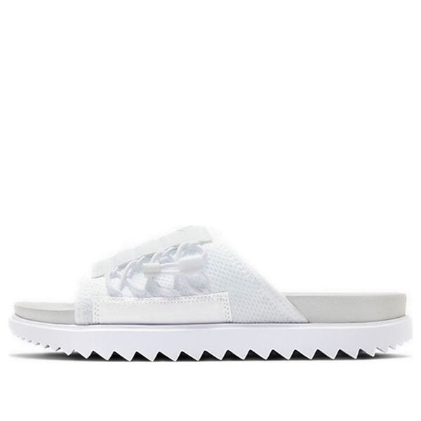 Тапочки asuna slide 'photon dust' Nike, белый