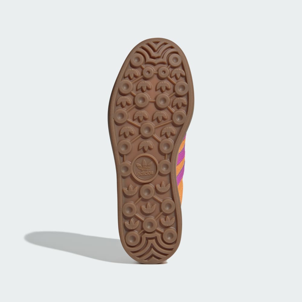 Кроссовки Adidas Gazelle Bold Shoes, цвет Flash Orange/Purple Burst/Crew Orange — фото 3