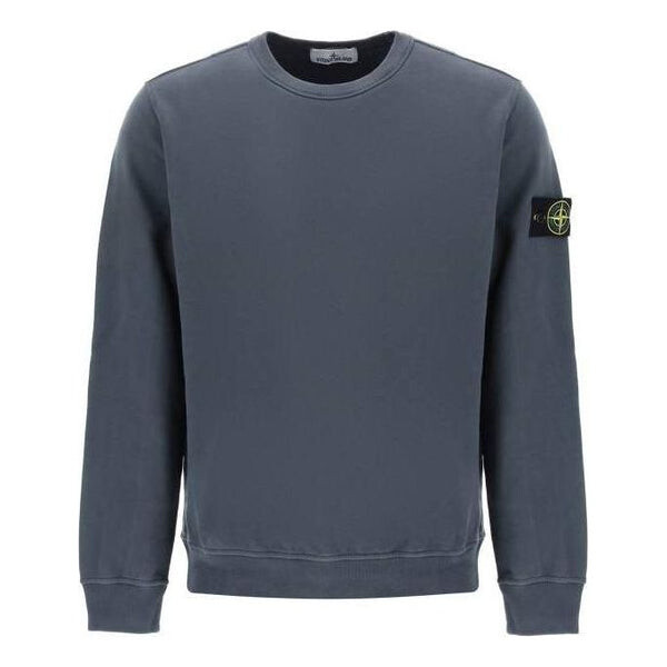 

Толстовка crewneck sweatshirt 'grey' Stone Island, серый