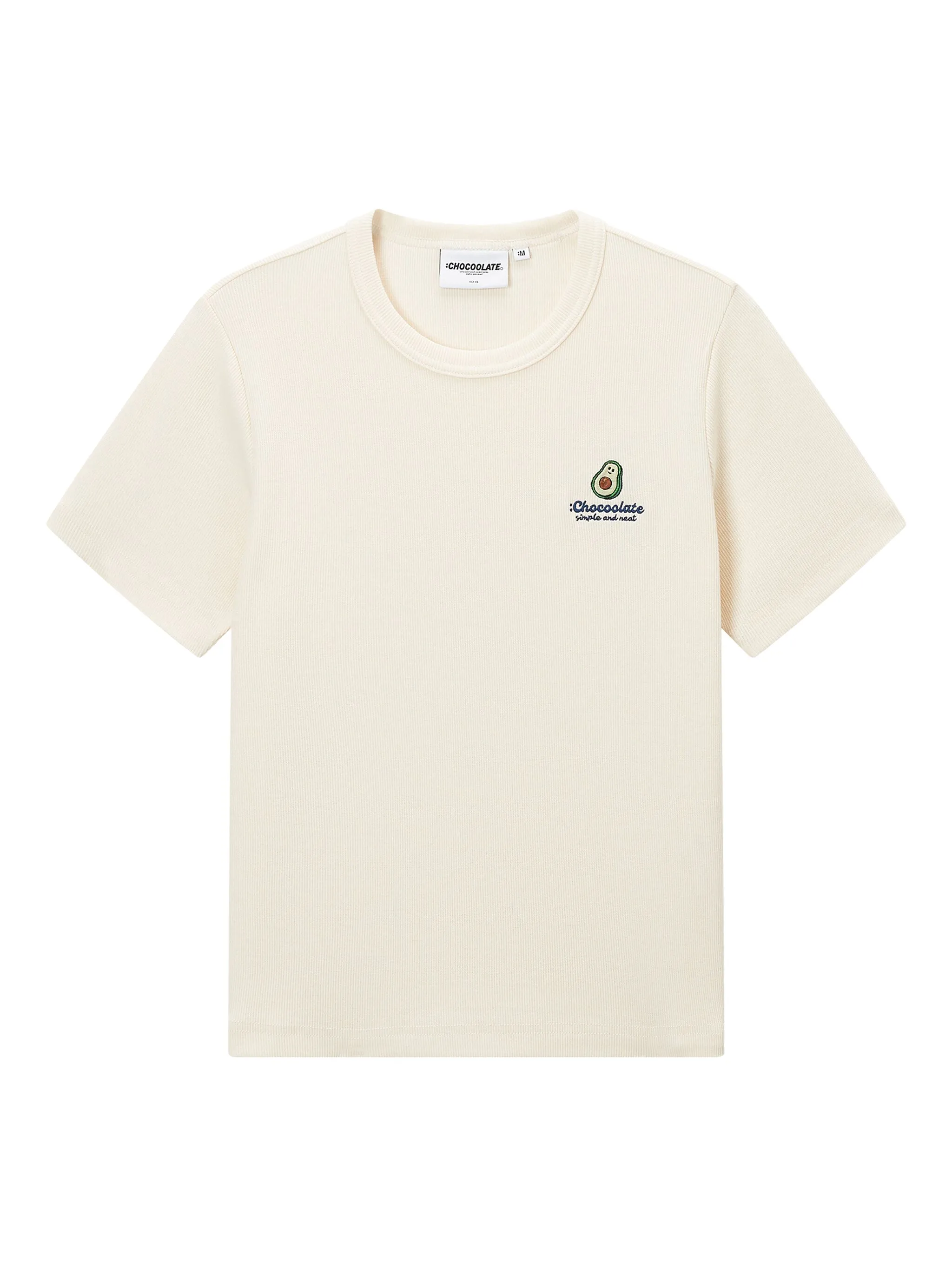 

Футболка с логотипом Chocoolate, бежевый