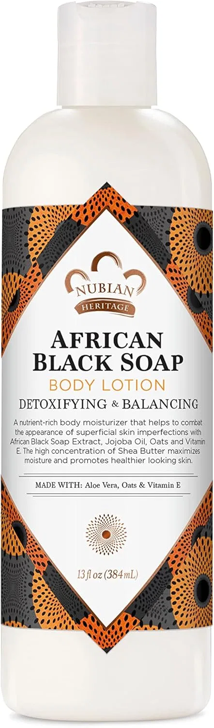 Лосьон для тела African Black Soap Nubian Heritage 384 мл