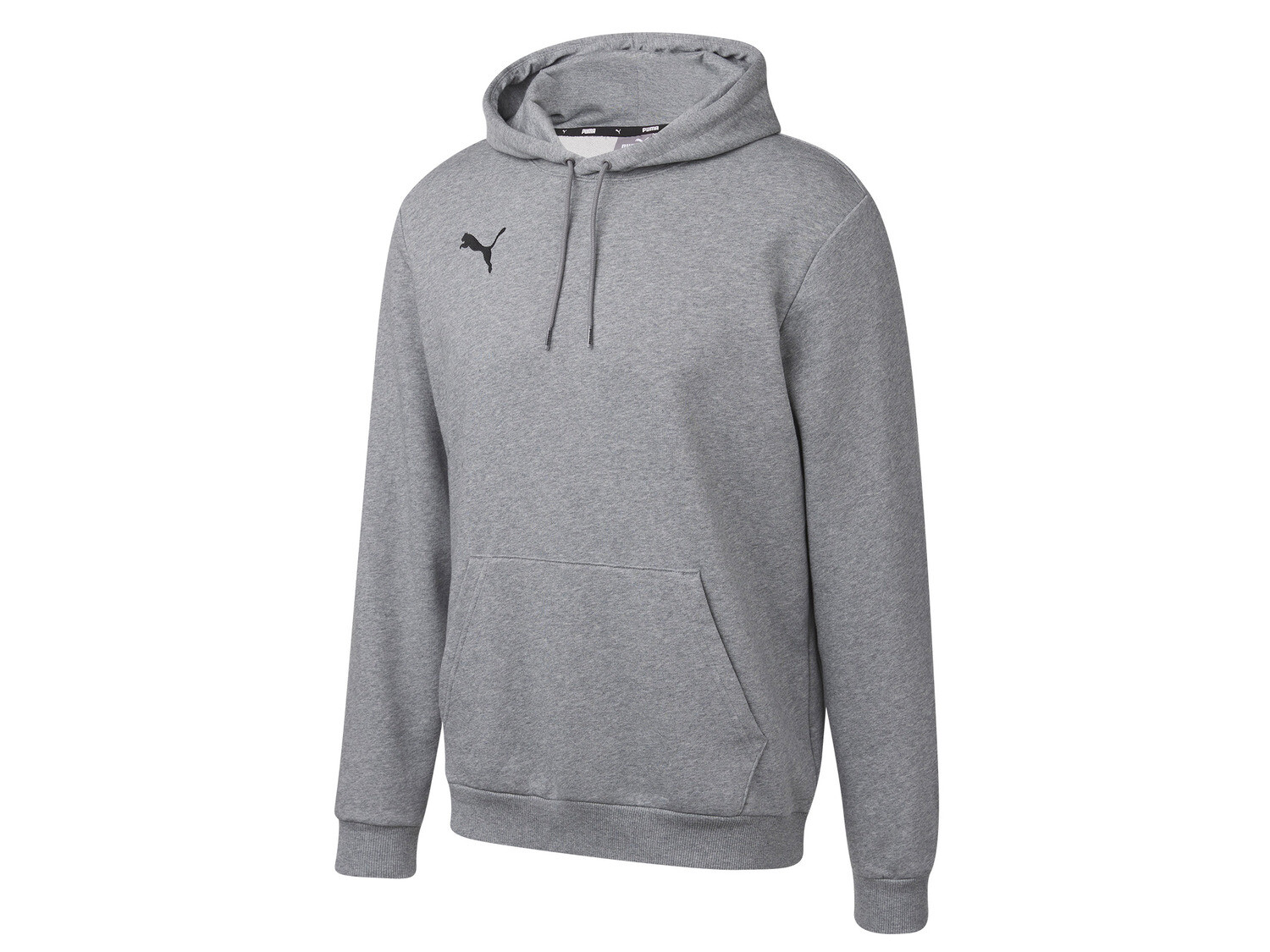 

Мужская толстовка Puma с капюшоном и карманом-кенгуру, серый