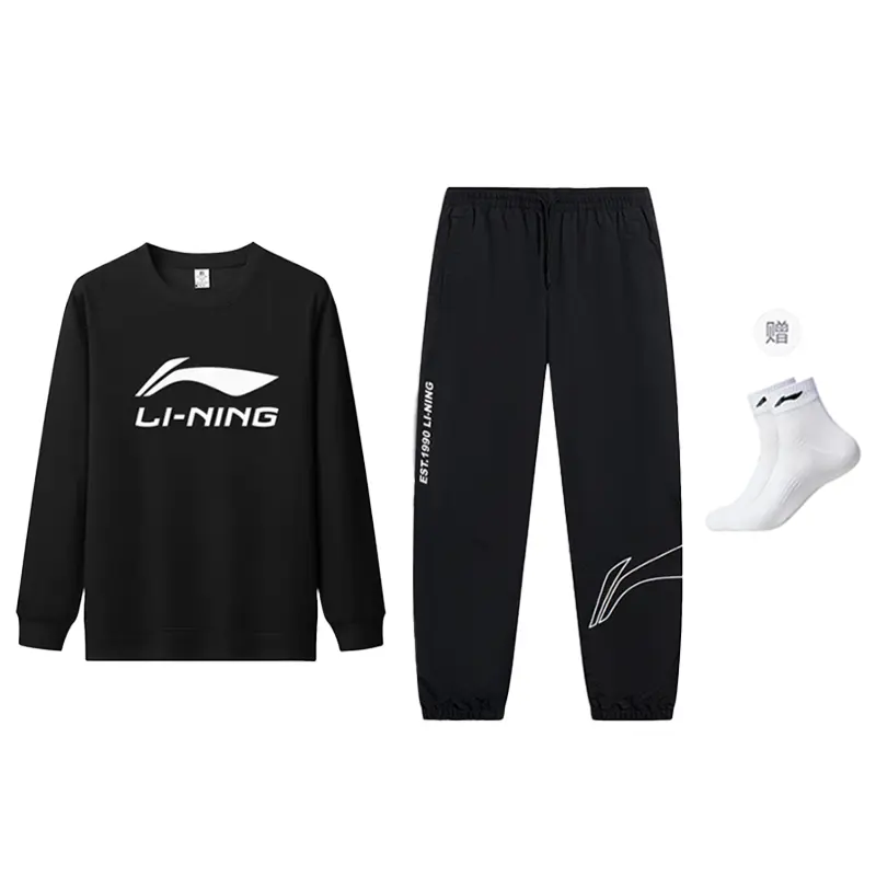 

Li-Ning Casual Sportswear Unisex Black+Black