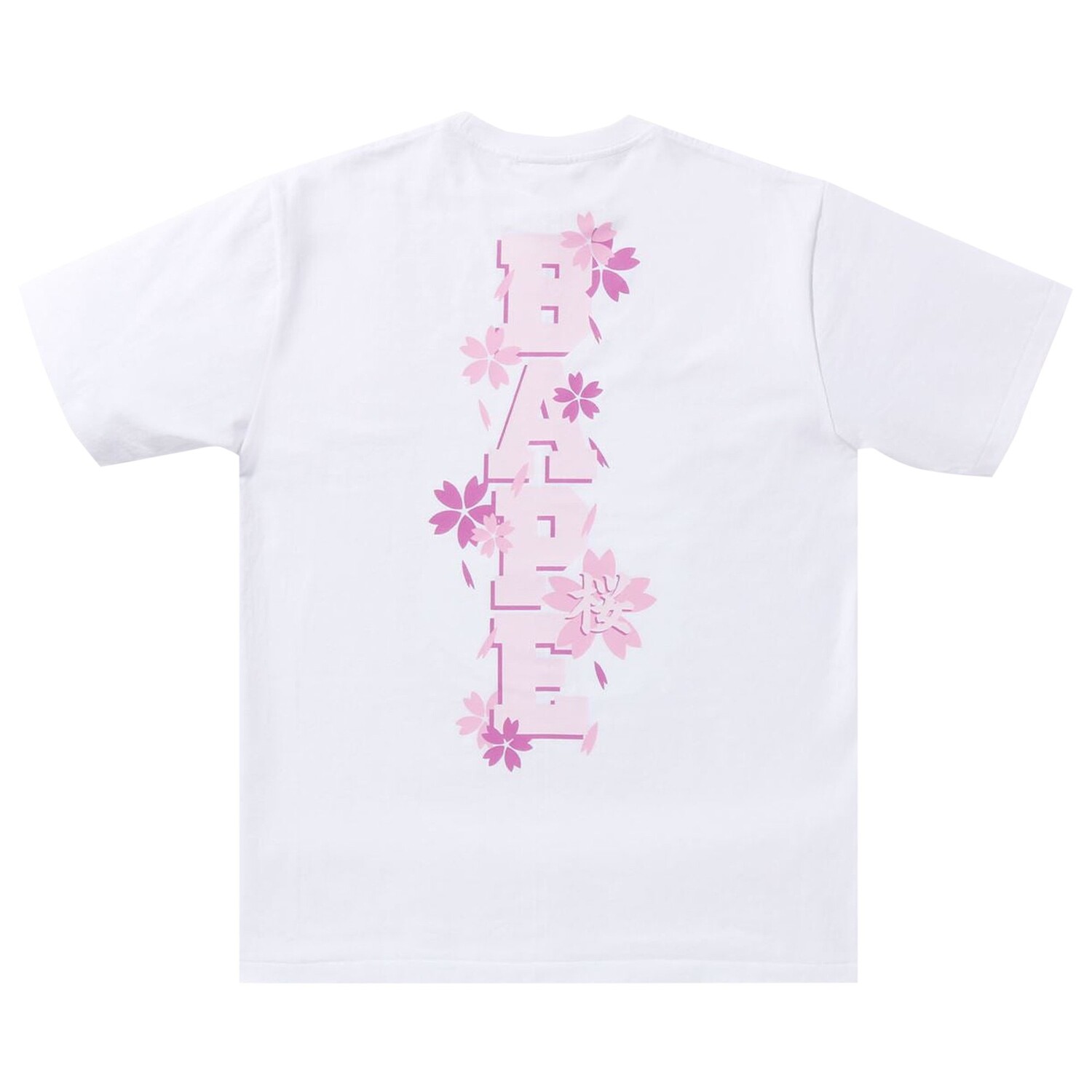 BAPE Футболка Sakura Photo Ape Head, Белая — фото 2