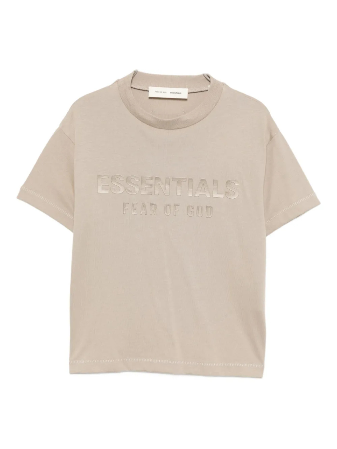 

Футболка FEAR OF GOD ESSENTIALS KIDS классическая, нейтральный