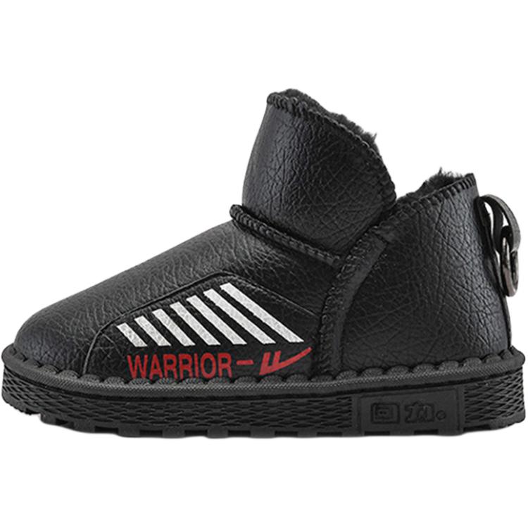 

Легкие, износостойкие и теплые детские ботинки с низким голенищем WARRIOR, черный