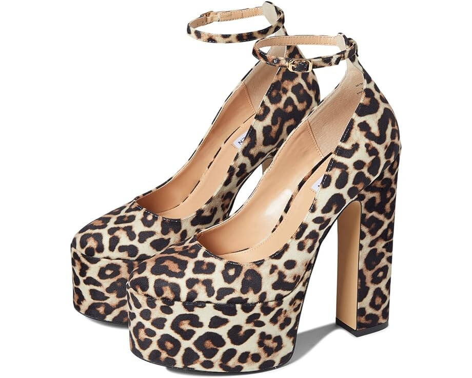 

Туфли Steve Madden Skyrise Platform Pump, цвет Leopard Velvet