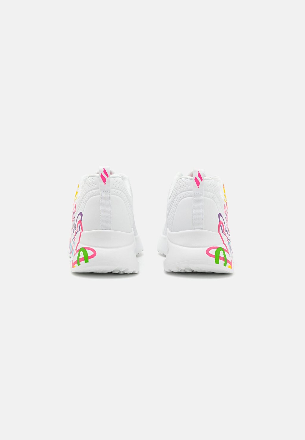 Полукеды Uno Lite Skechers Sport, цвет white/multi-coloured — фото 3