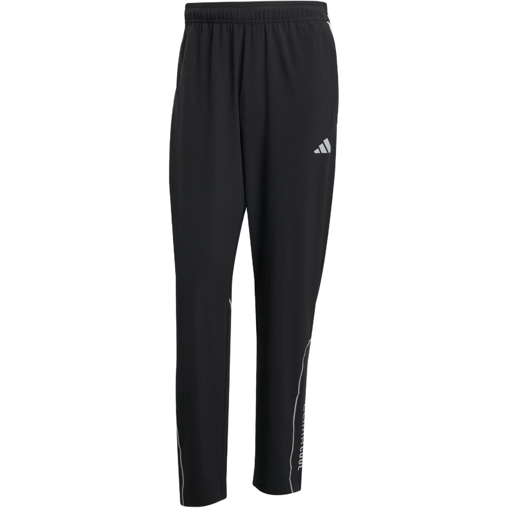 

Спортивные брюки trackpant men's Adidas, черный/светло-серебристый