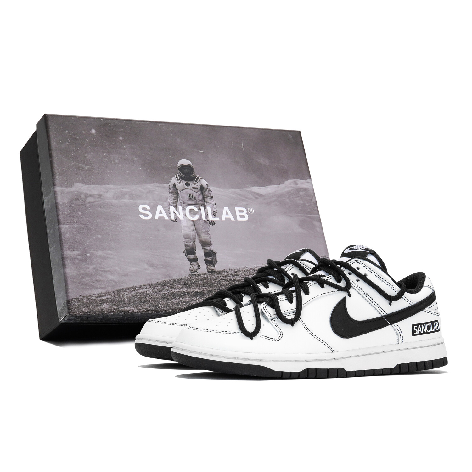 

Кроссовки Nike Dunk Skateboard Shoes Unisex Low-Top Black, Черный, Кроссовки Nike Dunk Skateboard Shoes Unisex Low-Top Black