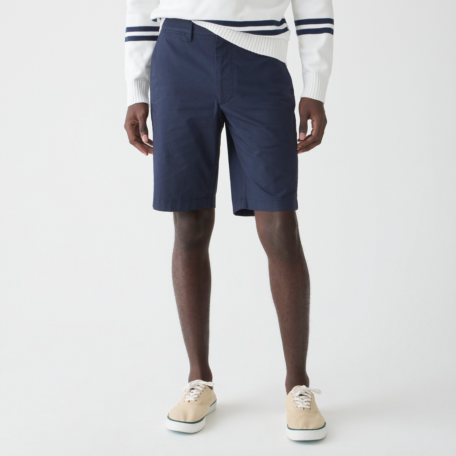 

10 5" эластичные шорты-чиносы J.Crew, синий