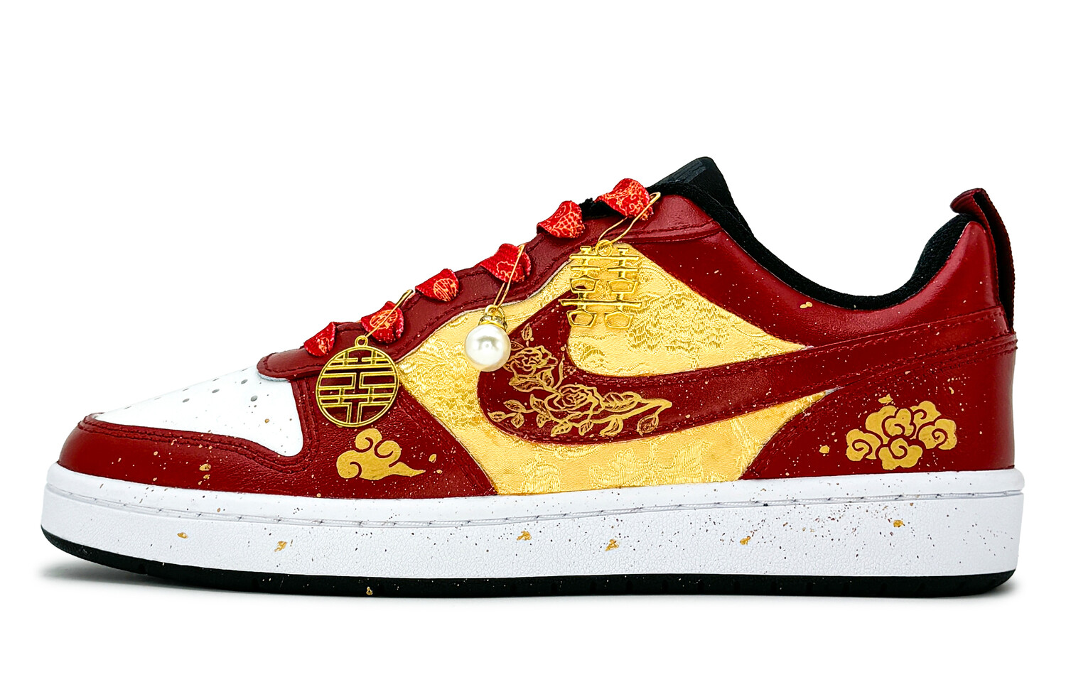 

Обувь для скейтбординга Court Borough для детей, начальная школа Nike, золотой