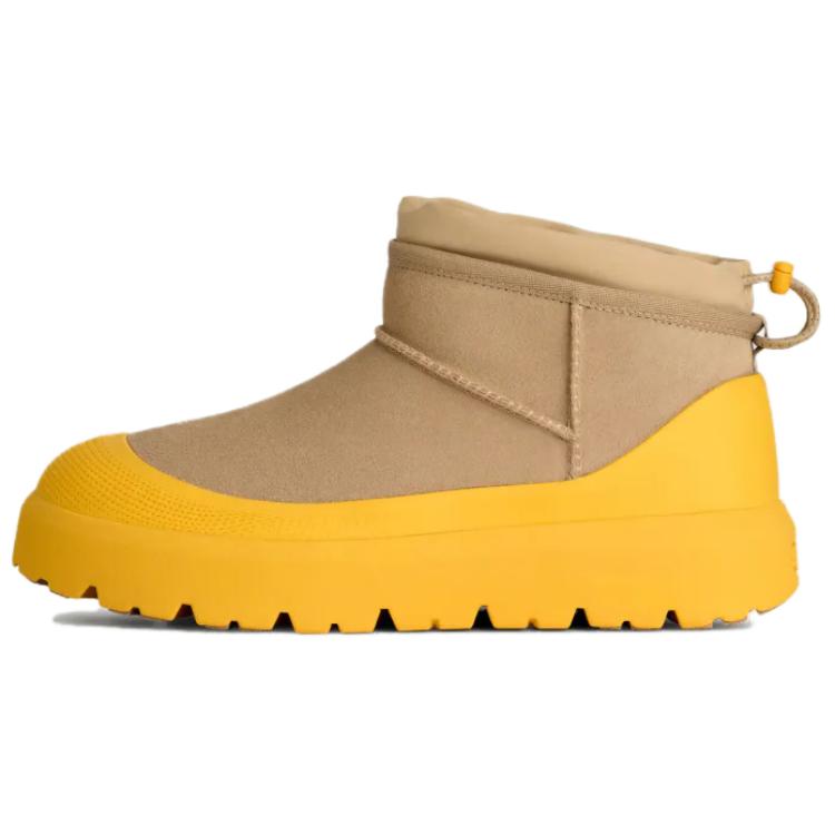 

CLASSIC ULTRA MINI Термо короткие мужские зимние ботинки UGG, Brown Yellow