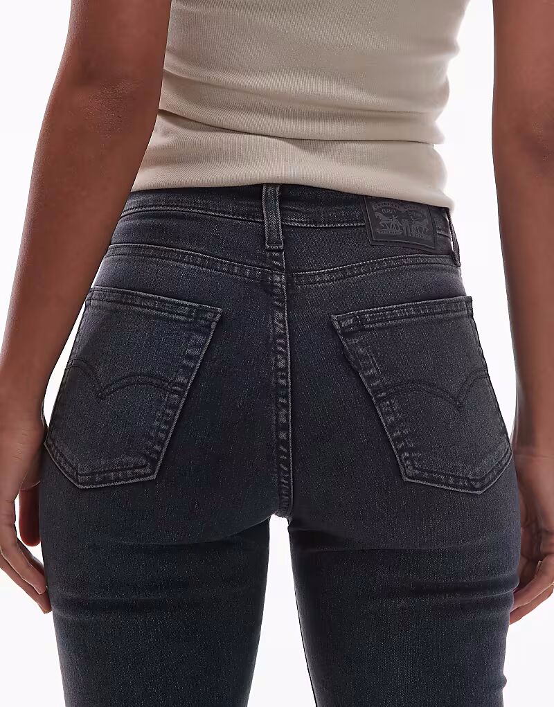 Джинсы-скинни 721 с высокой посадкой Levi'S, темно-синий — фото 4