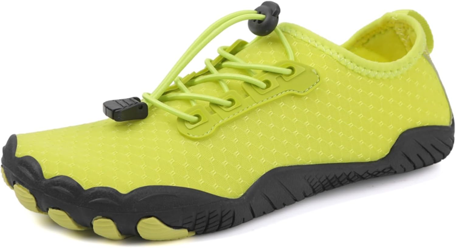 

Стильные мужские быстросохнущие водные кроссовки, белые с неоново-зелеными вставками, с регулируемой шнуровкой, идеально подходят для водных видов спорта и пляжа Khwfjas