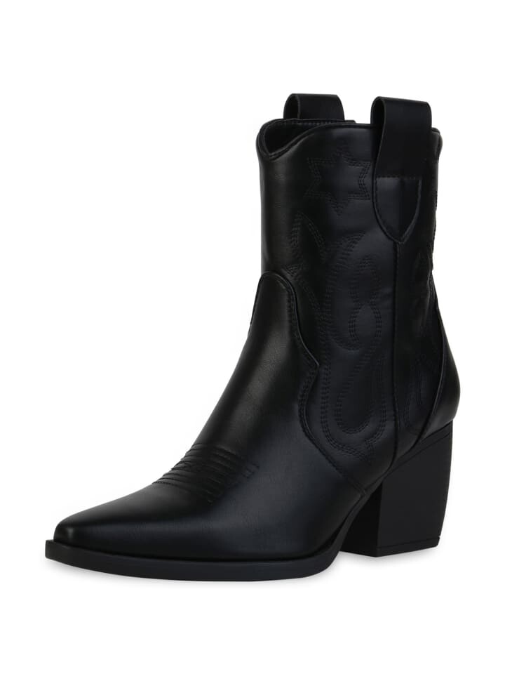 

Ботильоны VAN HILL Cowboy Boots Ava, черный