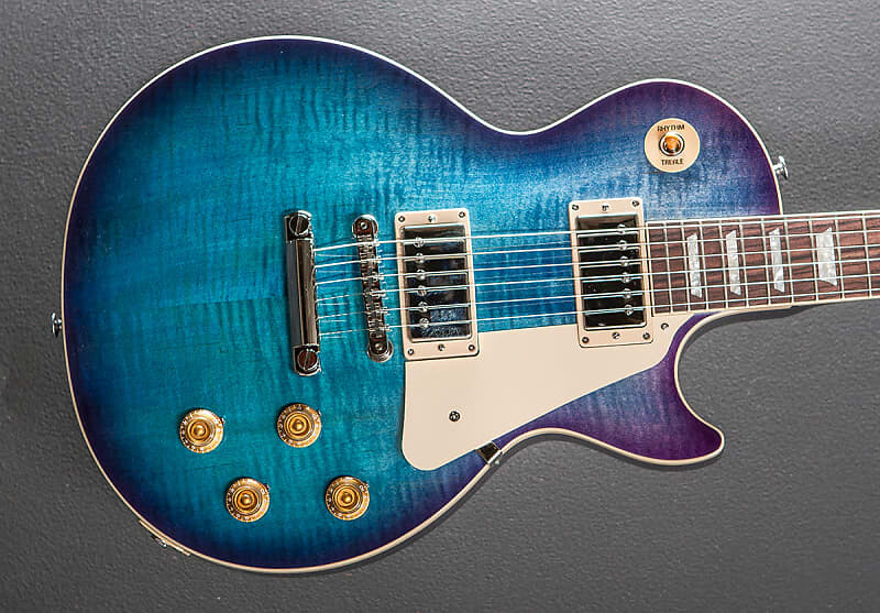 

Электрогитара Gibson USA Les Paul Standard 50's Figured Top - Blueberry Burst