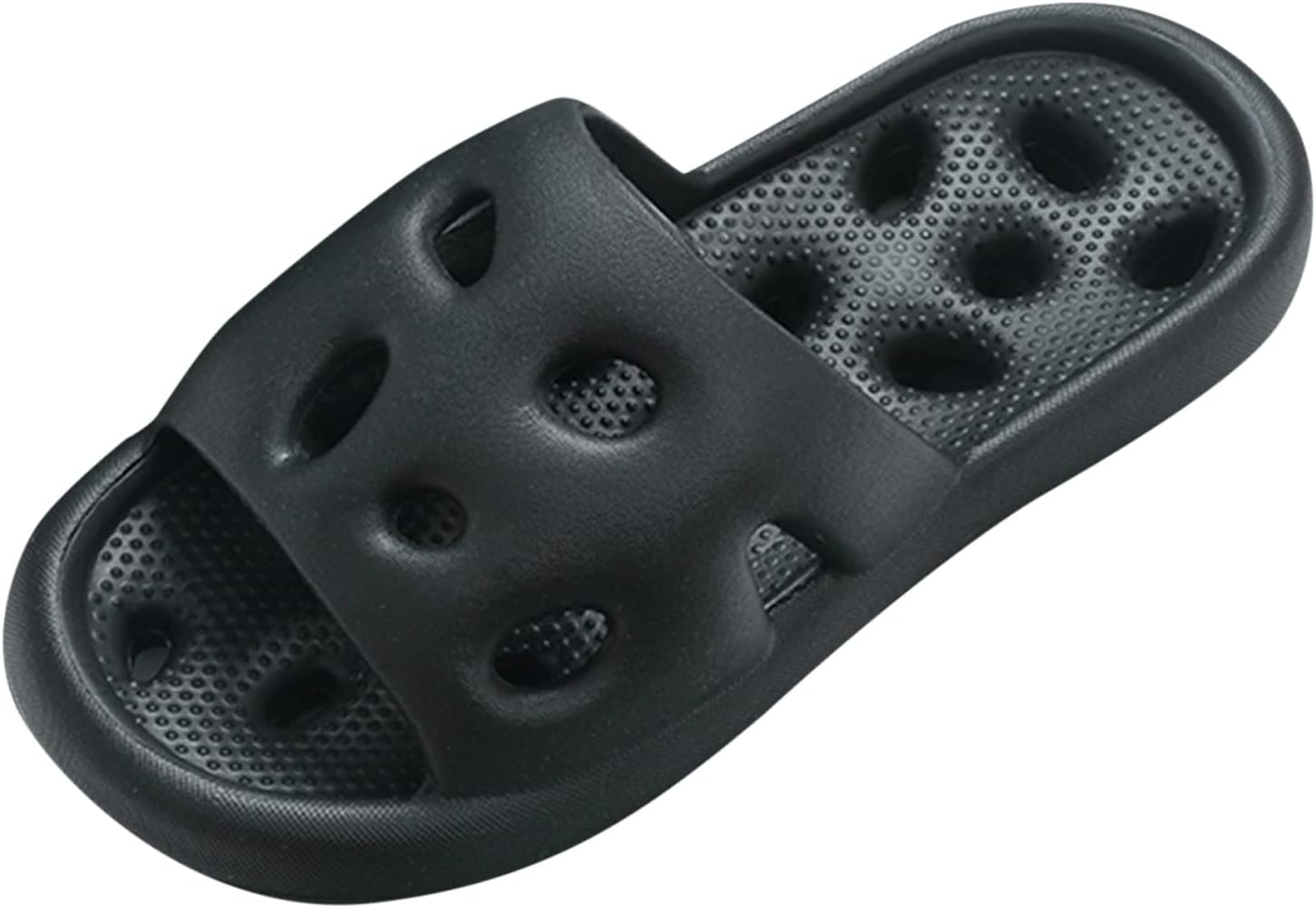 

Мужские тапочки Fashion Four Seasons для дома и ванной, с нескользящей подошвой, с открытым носком и легкой подошвой, мужские тапочки Saints Generic, черный