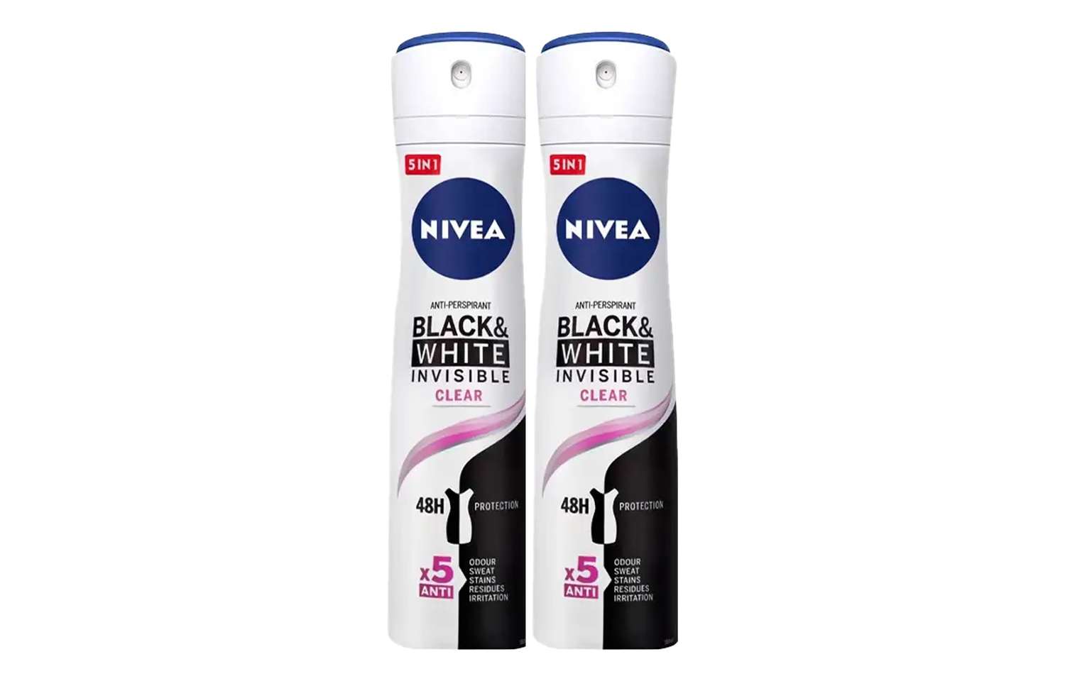 NIVEA Черно-белый комфортный антиперспирант дезодорант 150ml/150ml*2 — фото 4