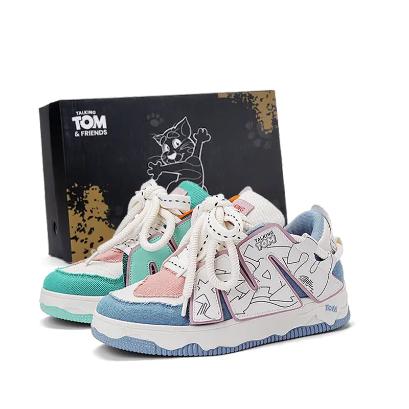 

Кроссовки TALKING TOM Skateboarding Shoes Unisex Low-top, цвет Walden Blue
