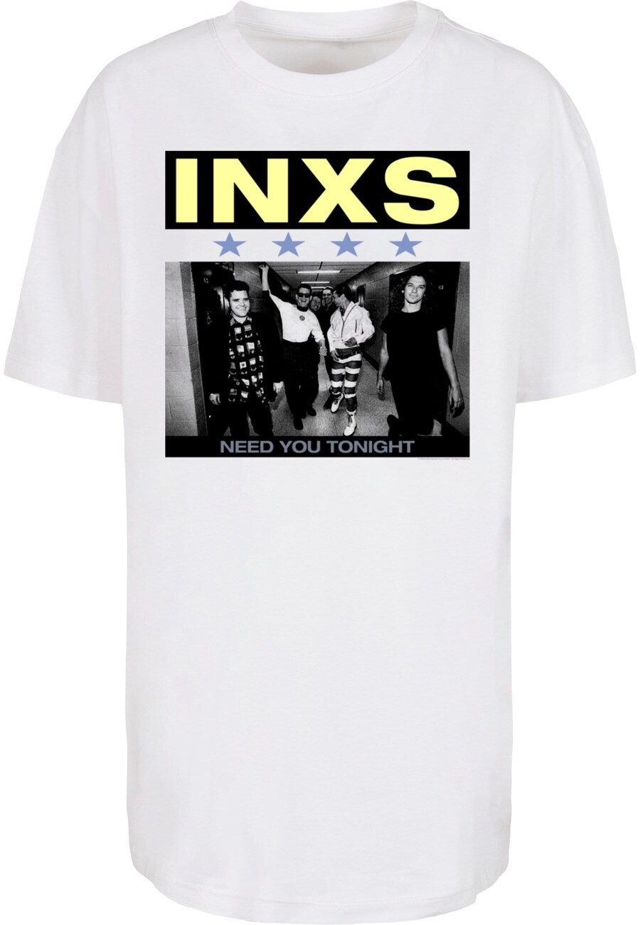 

Рубашка большого размера Merchcode INXS - Need You Tonight, белый