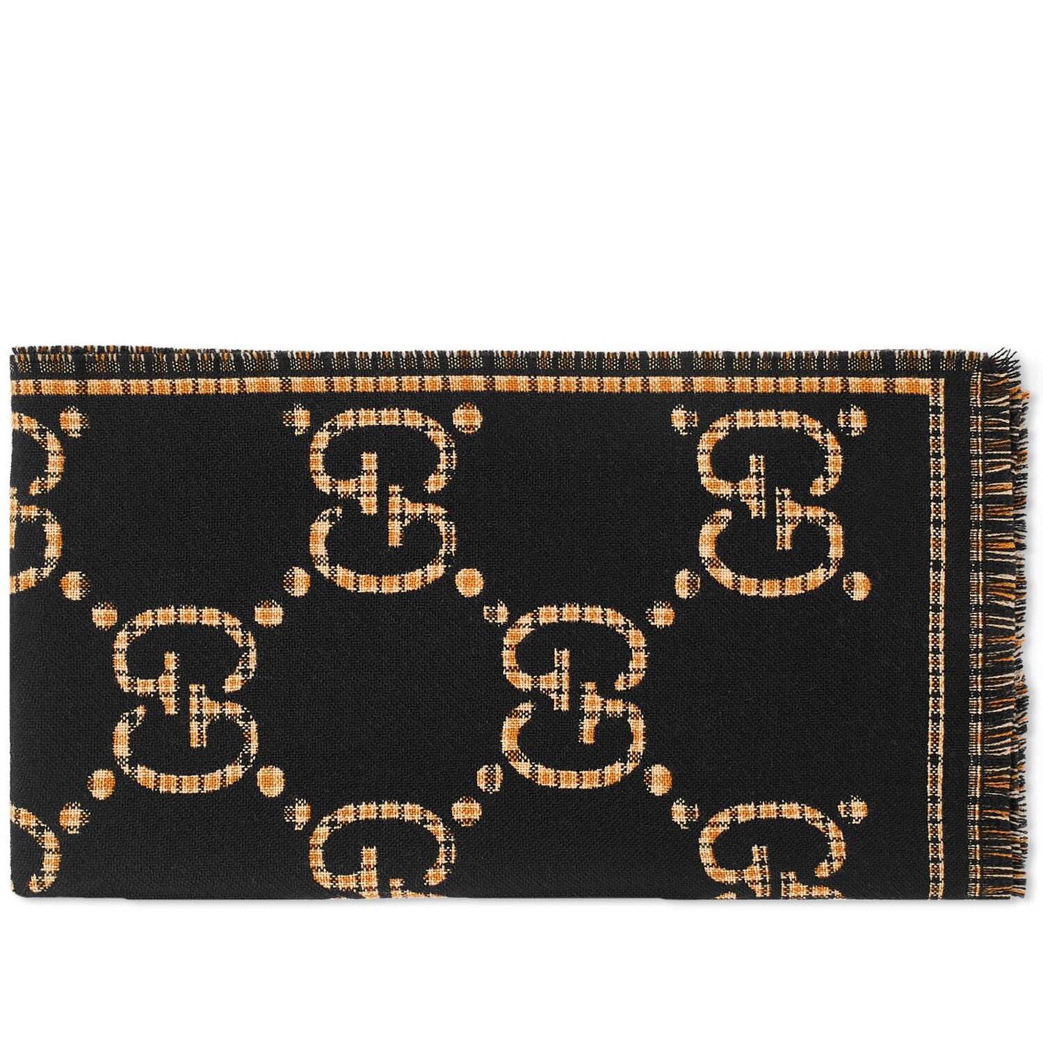 

Шарф Gucci Large Gg, черный
