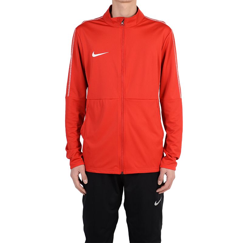 

Nike Мужская куртка, красные, с воротником-стойкой, средней жесткости, другие