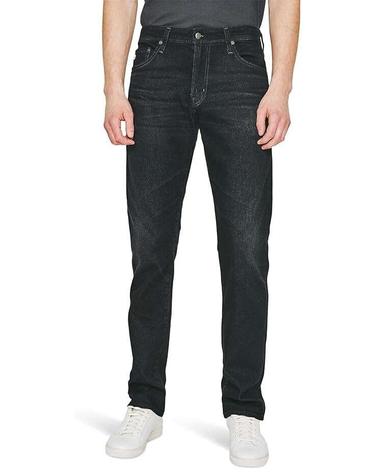 

Джинсы AG Jeans Everett Slim Straight Jean, цвет 1 Year Black Hills