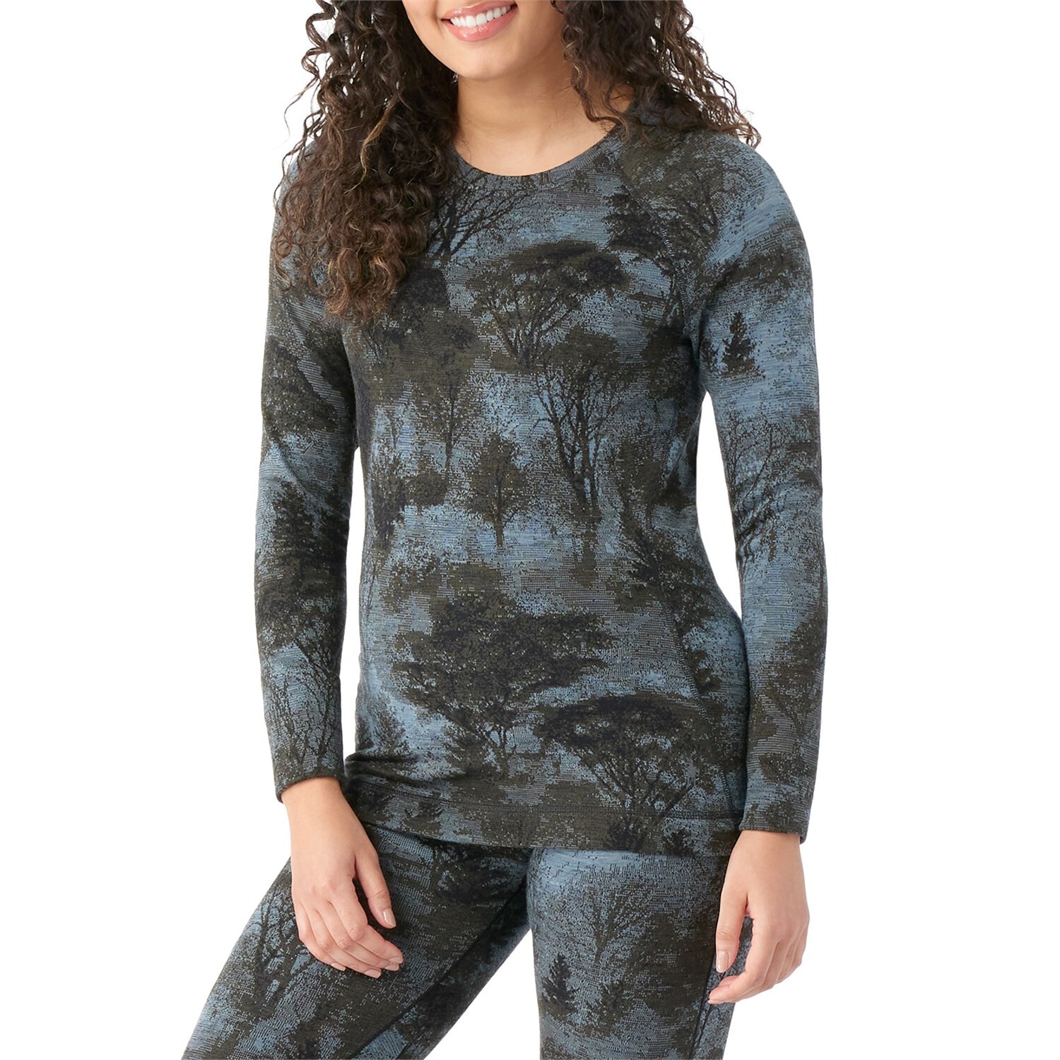 

Утпленный топ Smartwool Classic Thermal Merino Base Layer, черный
